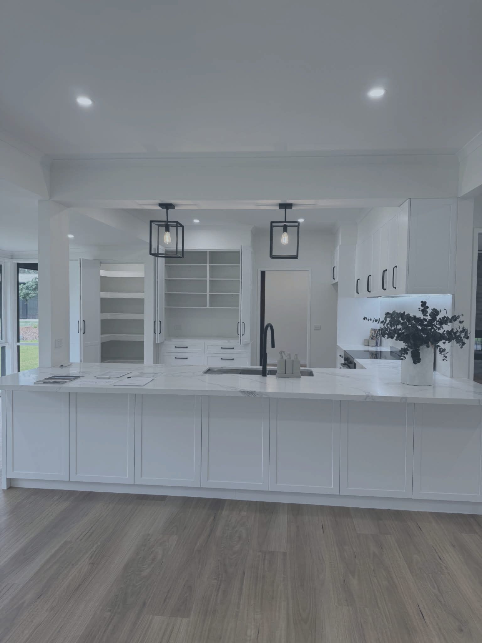 Kitchen — before